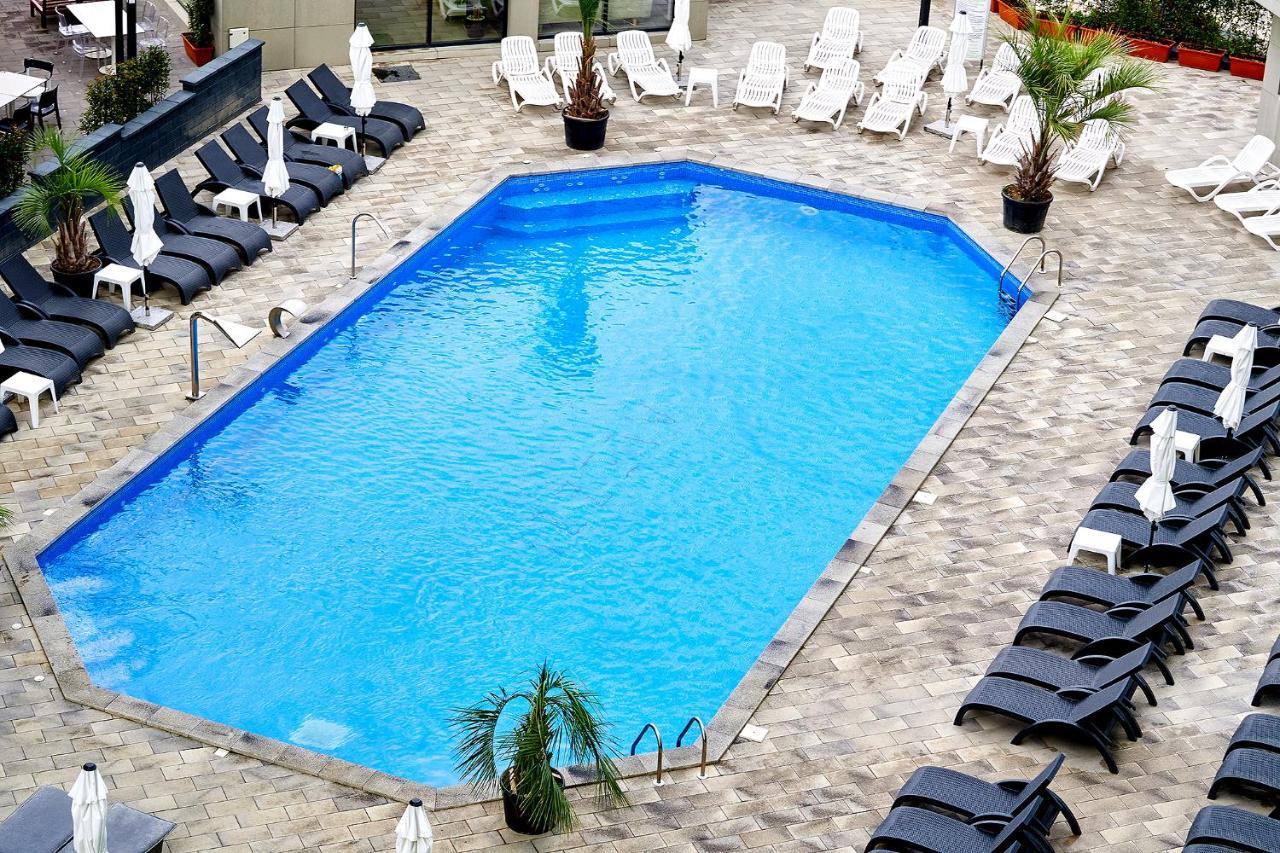 Orange Summer Apartment Alezzi Spa Pools beach Mamaia Buitenkant foto